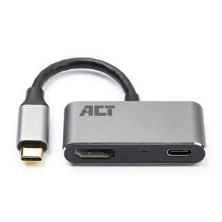 Afbeelding van USB C adapter ACT 0.15 meter (4K@60Hz, HDMI, C)