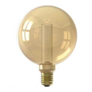 Afbeelding van LED Filament Crown Goud Globe G125 E27 3,5 W 120 lm 1800K Dimbaar