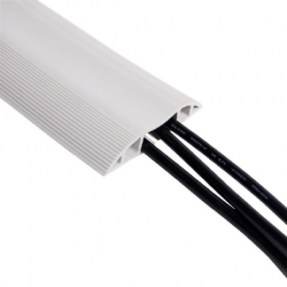 Afbeelding van Kabelgoot vloer Dataflex 150 x 8.3 1.5 cm (6 kabels, Wit)