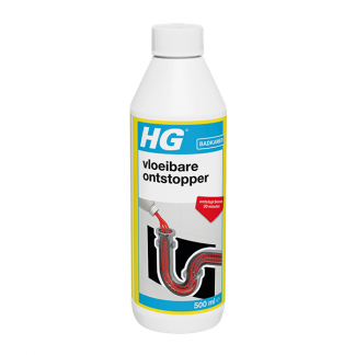 Afbeelding van HG vloeibare ontstopper 500 ml (Gebruiksklaar, Badkamer en toilet)
