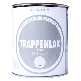 Afbeelding van Hermadix Trappenlak Extra Zijdeglans Wit 750 ml