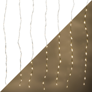 Afbeelding van Kerstverlichting Balkon LED String 4M met 21 vertakkingen en 5 lichtfuncties 420 lampjes