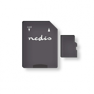 Afbeelding van Micro SDHC kaart met adapter Nedis (Class 10 UHS I, 32 GB)
