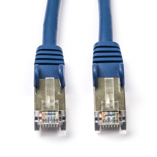 Afbeelding van Netwerkkabel Cat5e SF/UTP 10 meter (Blauw)