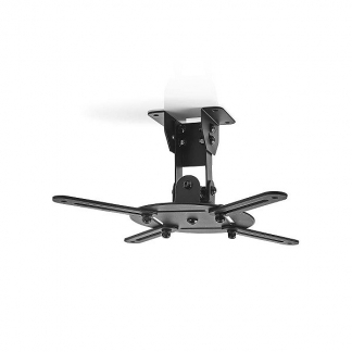 Afbeelding van Projector plafondbeugel draai en kantelbaar Nedis (10 kg, Zwart)