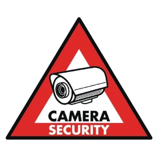 Afbeelding van Sticker Camera Security Nedis