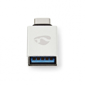 Afbeelding van USB C naar A adapter Nedis 3.0 (Wit)