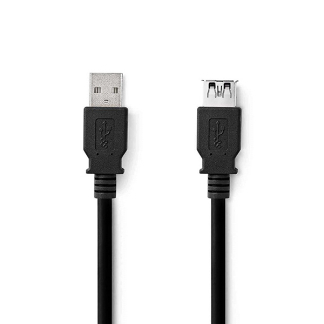 Afbeelding van USB verlengkabel 1 meter 3.0 (100% koper)