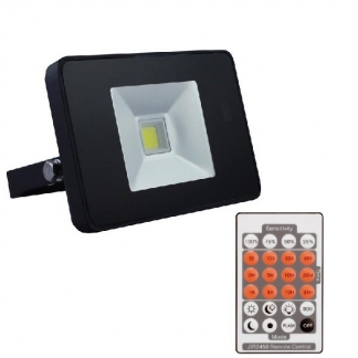 Afbeelding van LED bouwlamp Perel (10W, 750lm, 4000K, Bewegingssensor, Instelbaar)