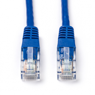 Afbeelding van Netwerkkabel Cat5e U/UTP 5 meter (Blauw)
