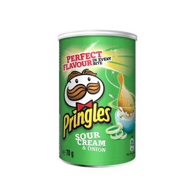 Afbeelding van Pringles Cream &amp; Onion 12x70g