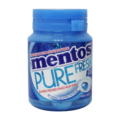 Afbeelding van Mentos Pure Fresh Mint 6 Potten