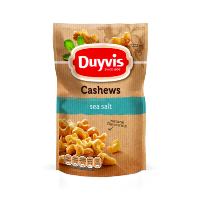 Afbeelding van Duyvis Cashews Sea Salt 10x125g