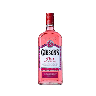 Afbeelding van Gibson&#039;s Pink Premium Gin 6x0.7l