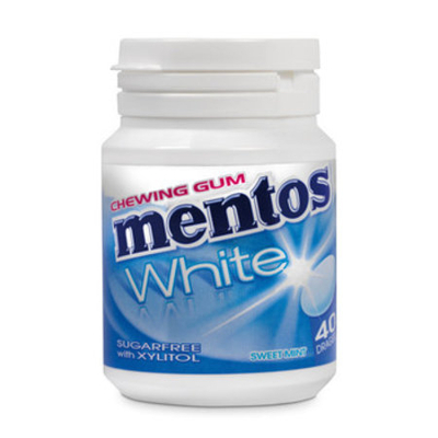 Afbeelding van Mentos White Sweet Mint 6 Potten