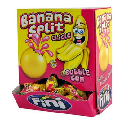 Afbeelding van Fini Banana Split Gum 200x