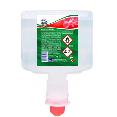 Afbeelding van DEB Instant Foam desinfectiemiddel 3 x 1 liter voor Touch Free dispenser