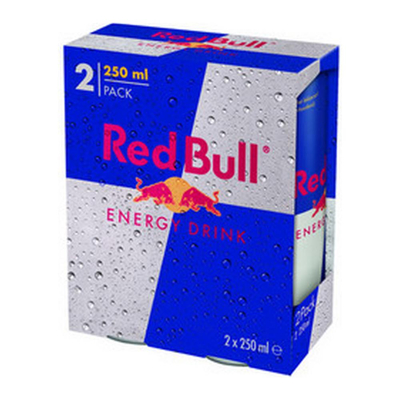 Afbeelding van Red Bull 2 Pack 12 X250ml