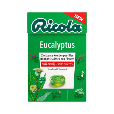 Afbeelding van Ricola Eucalyptus 20x50g