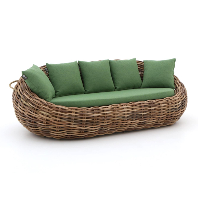 Afbeelding van Loungebank Applebee Cocoon Sofa 236 Mocca Green