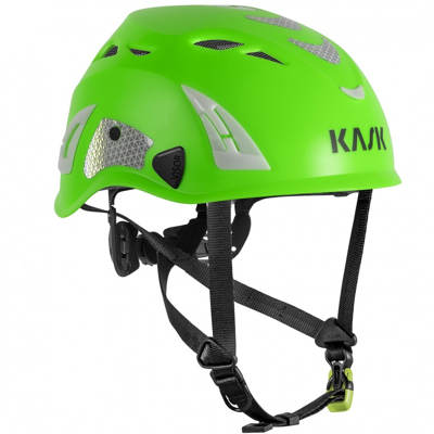 Afbeelding van Kask Superplasma PL industriële helm met Sanitized technologie hi viz groen