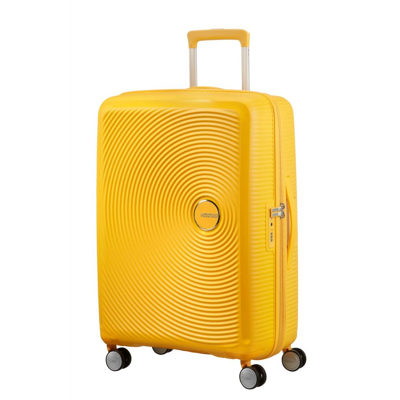 Abbildung von American Tourister Soundbox Spinner 67/24 TSA Exp Golden Yellow 884731371 Koffer mit 4 Rollen