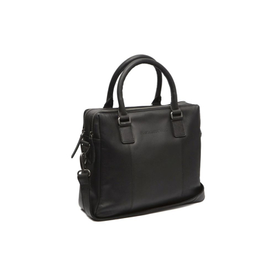 Abbildung von The Chesterfield Brand Leather Laptop Bag Black Santiago
