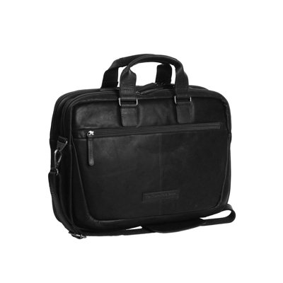Abbildung von The Chesterfield Brand Leather Laptop Bag Black Seth