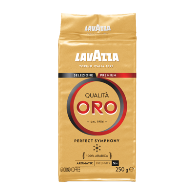 Afbeelding van Koffie Lavazza gemalen Qualita Oro 250gr