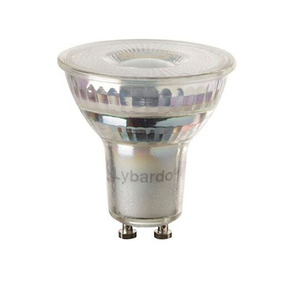 Afbeelding van LED spot GU10 5.5W dimbaar Dim to warm 2700K 2200K 60 stralingshoek Lybardo Master lamp