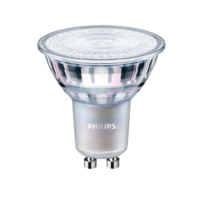 Afbeelding van LED spot GU10 3.5W 3000K modern warm wit Philips CorePro lamp