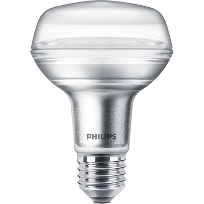 Afbeelding van LED lamp E27 Reflector Philips (8W, 670lm, 2700K)
