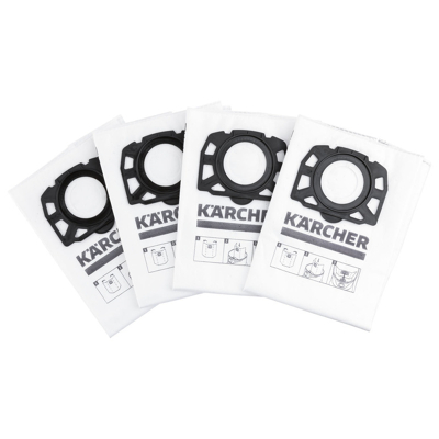 Afbeelding van Karcher Sacs aspirateur série mv 4/5/6 (4 pcs) kfi 487 28630060
