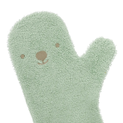 Afbeelding van Baby Shower Glove Bear Green