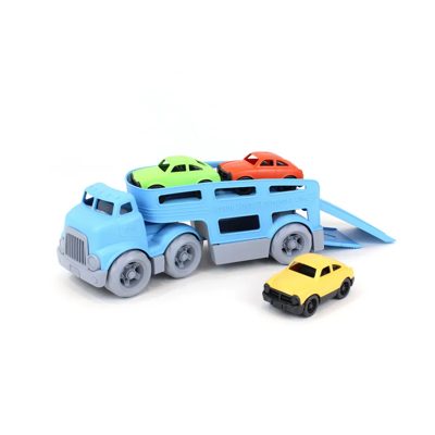 Afbeelding van Green Toys Vrachtwagen &amp; 3 Auto&#039;s