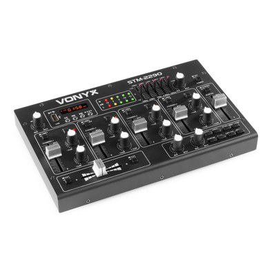 Afbeelding van Vonyx STM2290 8 Kanaals DJ Mixer met Bluetooth, MP3 &amp; geluidseffecten
