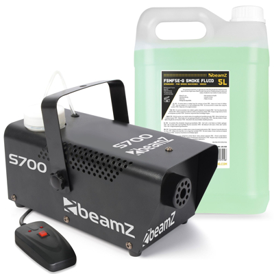 Afbeelding van BeamZ S700 rookmachine incl. ruim 5 liter rookvloeistof