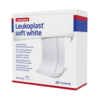 Afbeelding van Leukoplast Soft White (covermed, Rudamed) 4cm X 5 Mtr