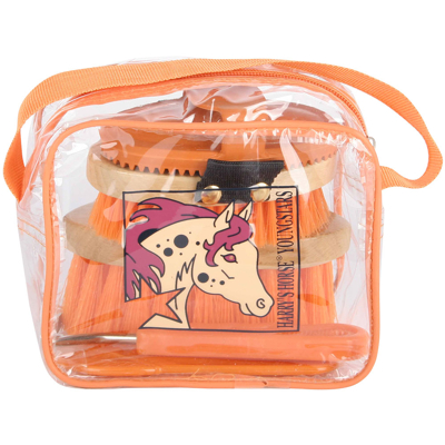 Abbildung von Harry&#039;s Horse Mini Grooming Kit Orange