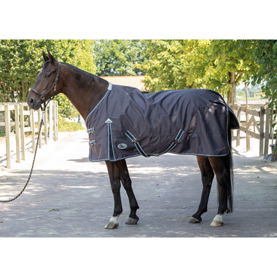 Afbeelding van Harry&#039;s Horse Outdoordeken Thor 0gr 1 Kleur Bovenlengte: 95 cm &amp; Onderlengte: 145