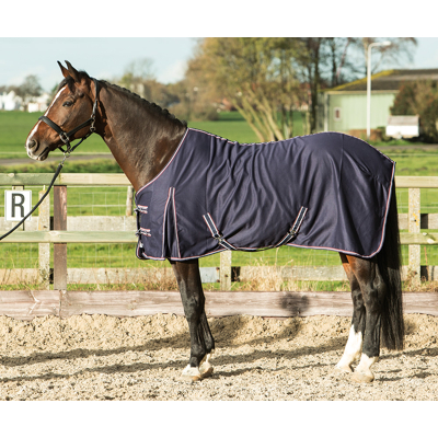 Abbildung von Harry&#039;s Horse Sommerdecke Dunkelblau Unterlänge: 145 cm &amp; Rückenlänge: 95