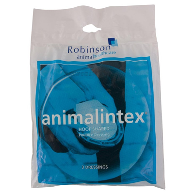 Immagine di BR Robinson a forma di zoccolo Animalintex SET / 3 One Size 1 Colore