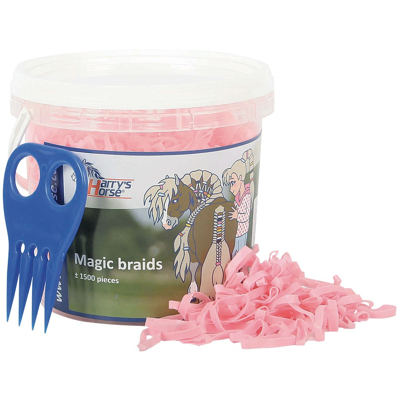 Afbeelding van Harry&#039;s Horse Magic braids, pot One Size Roze