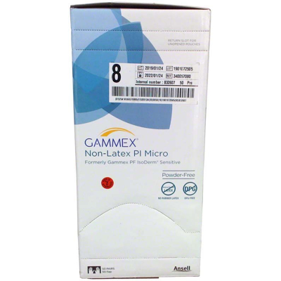 Afbeelding van Gammex Non Latex PI Micro Gr. 8 50 Paar Handschuhe
