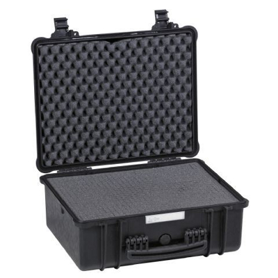 Afbeelding van Explorer Cases 4820HL Koffer Zwart met Plukschuim