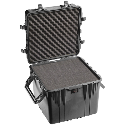Afbeelding van Peli™ Cube Case 0350 Transportkoffer zwart met schuim