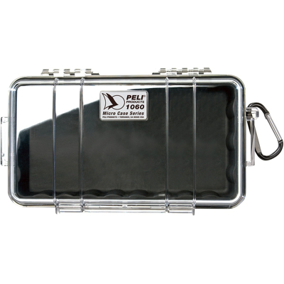 Afbeelding van Peli™ Case 1060 Microcase zwart transparant