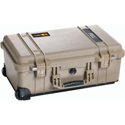 Afbeelding van Peli™ Case 1510 Reiskoffer Medium beige met schuim