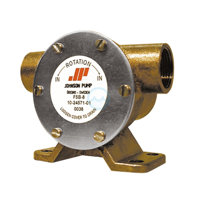 Afbeelding van Johnson pump bronzen impellerpomp f5b 8 46l/min binnendraad 3/4 voetmontage/pulley aandrijving