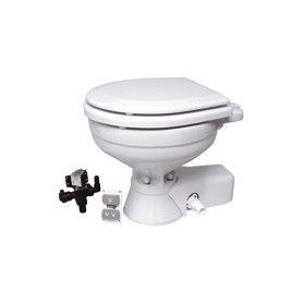 Afbeelding van Jabsco Quiet Flush toilet (elektrisch) 12V Standaard pot, pomp